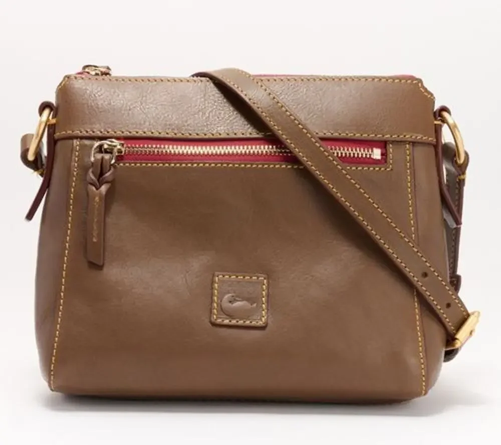 Dooney & Bourke Women Purse Florentine Leather Allison Crossbody Bags Elephant